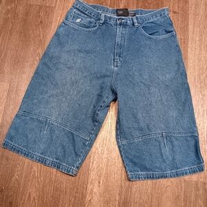 Vintage 2000s Rocawear Men's Blue Denim Shorts Siz 36 Ins 16